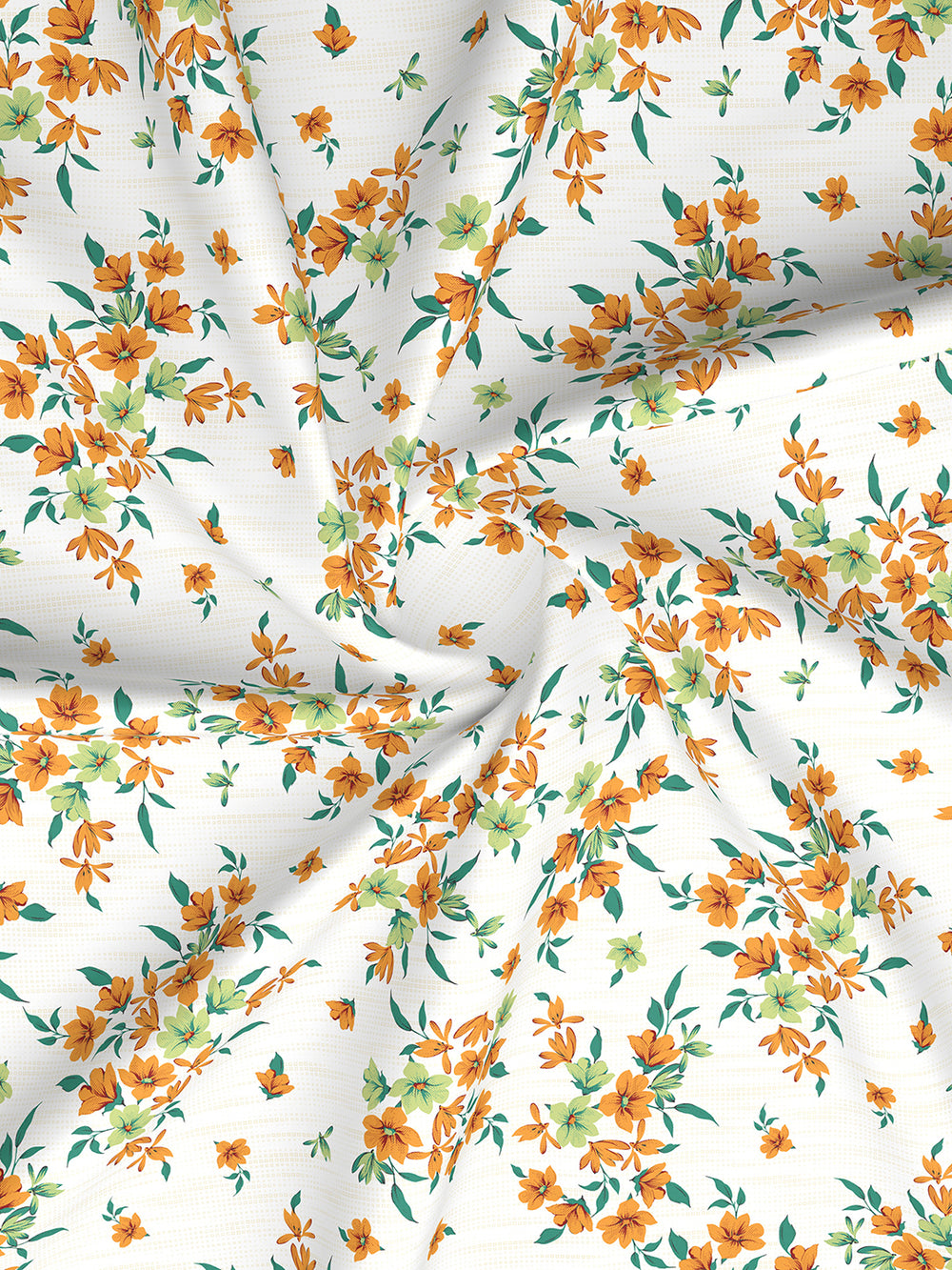 Aria Microfibre 125 GSM Multicolor Floral 1 Double Size Bedsheet with 2 Pillow Covers